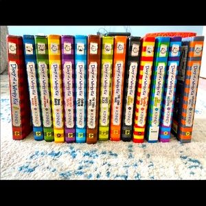 Diary of a wimpy kid books 1-14